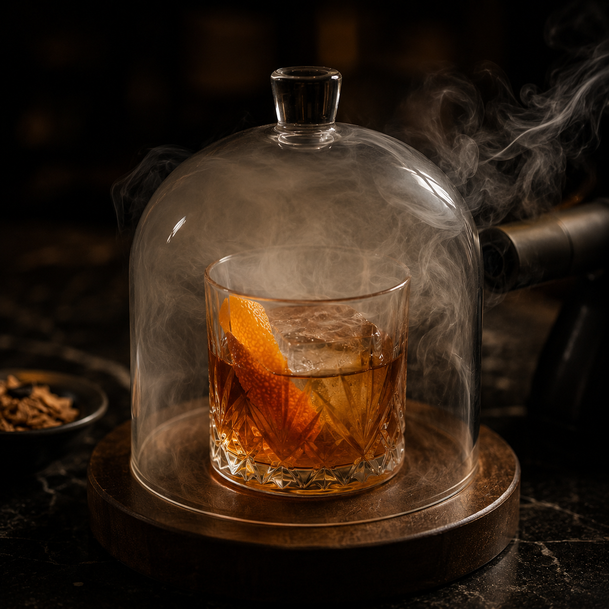 Smoked Old Fashioned