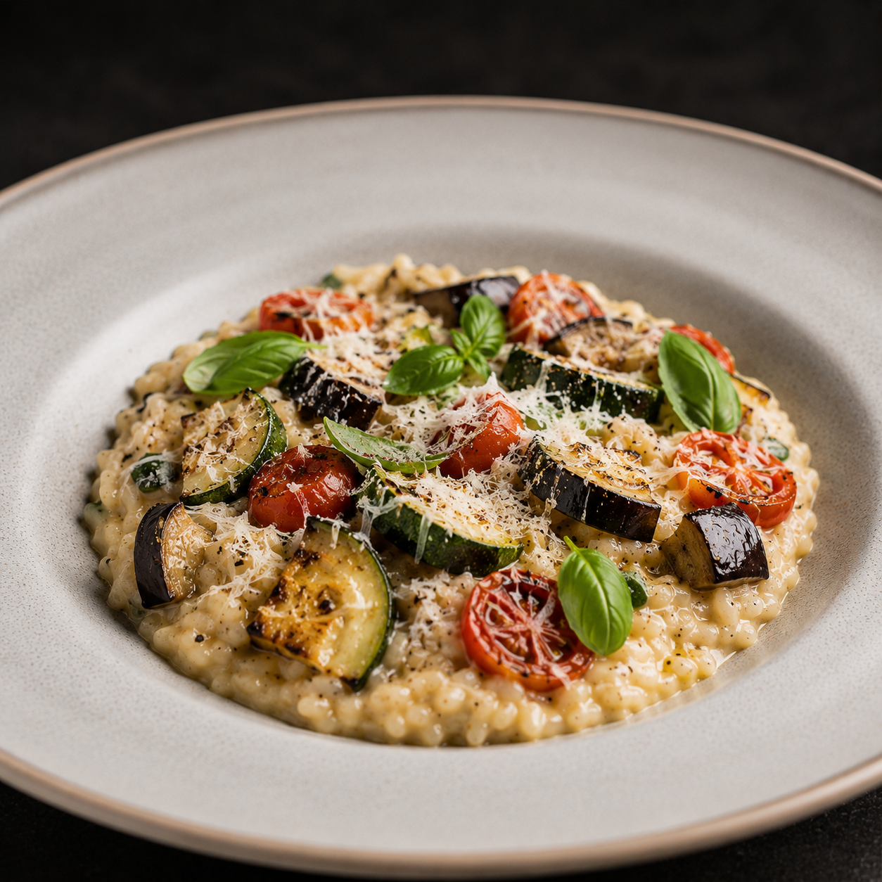 Mediterranean Vegetable Risotto
